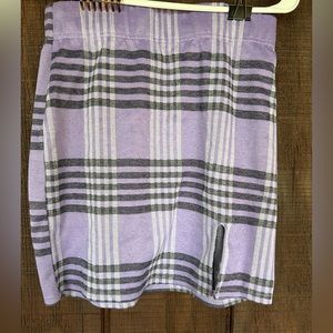 Streetwear Society purple plaid shirt